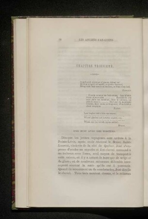 Chapitre Troisieme