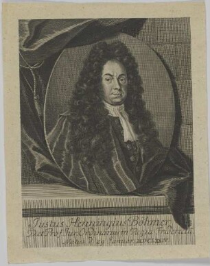 Bildnis des Justus Henningius Böhmer