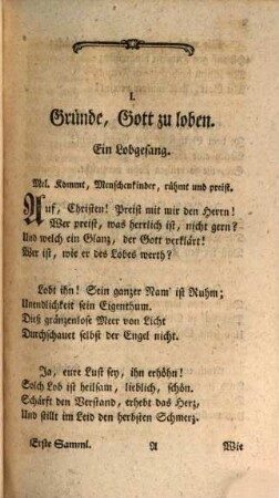 ... Sammlung Geistlicher Gesänge zur Beförderung der Erbauung, 1