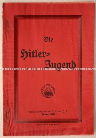 Informationsheft mit den Richtlinien der Hitlerjugend