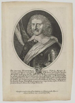 Bildnis des Francois Hannibal d' Estrées