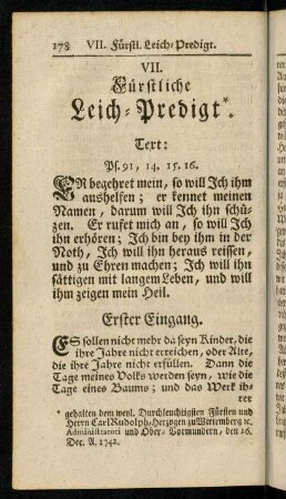 178-185, Erster Eingang; Zweyter Eingang
