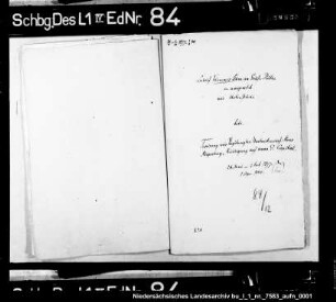 Schuldensachen der Söhne des Ludolf Klencke betr. Neubauten auf Haus Hagenburg
