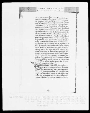 Ivo von Chartres, Epistolae — Initiale D(aimberto dei gratia senonensium archiepiscopo), Folio 55verso