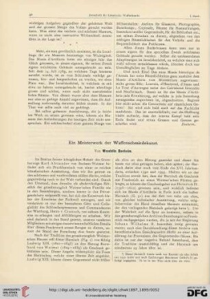 1: Ein Meisterwerk der Waffenschmiedekunst