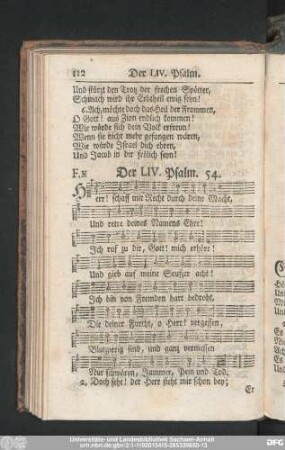 Der LIV. Psalm. 54.