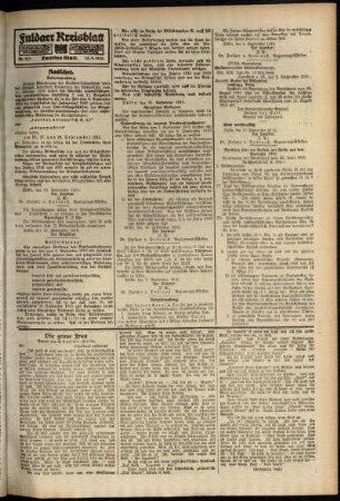 Zweite Ausgabe vom Mittwoch, den 15. September 1915.