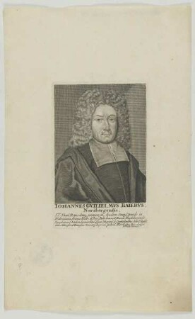 Bildnis des Iohannes Gvilielmvs Baiervs
