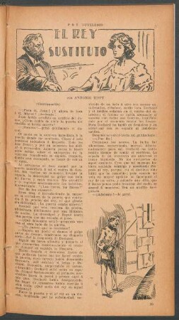 El rey sustituto - (Continuación) : PBT novelesco