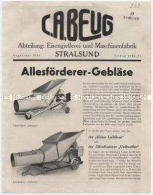 Allesförderer-Gebläse