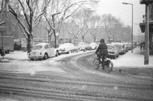 Fahrradfahren im Winter