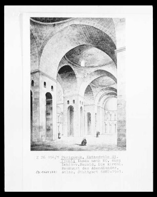Périgueux: Cathédrale Saint-Front, Inneres nach Osten