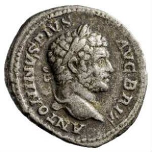 Münze, Denar, 210 - 213 n. Chr.?