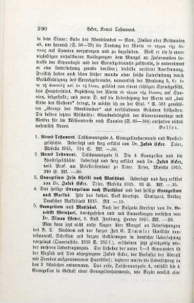 290-292 [Rezension] Neues Testament