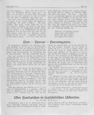 Hun - Hunau - Hunnengarten.