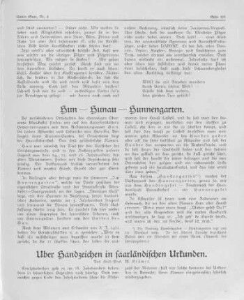 Hun - Hunau - Hunnengarten.