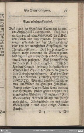 Das vierdte Capitel
