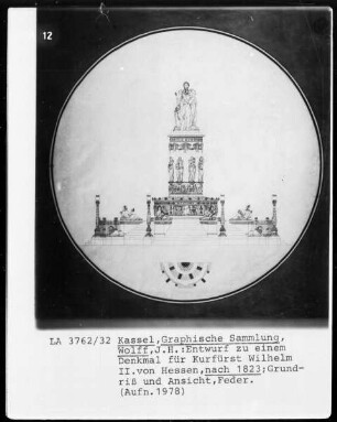 Denkmal für Kurfürst Wilhelm II. von Hessen