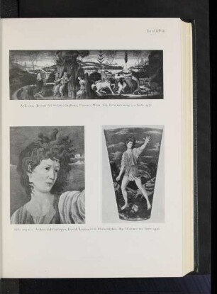 Abb. 103. Jacopo des Sellaio, Orpheus, Cassone, Wien, Slg. Lanckoronsky (zu Seite 447).