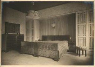 Haus Ury, Berlin-Nikolassee Inneneinrichtung: Schlafzimmer der Eltern