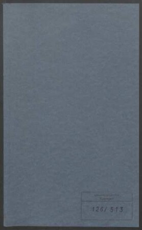 Edmund Pfleiderer (1842-1902). Personalakte des Lehrkörpers : Akte betreffend Edmund Pfleiderer, ordentlicher Professor für Philosophie
