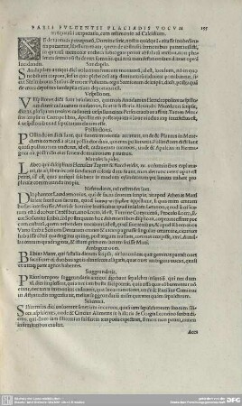 Fabii Fulgentii Placiadis Vocum antiquaru[m] interpretatio : cum testimonio ad Calcidium