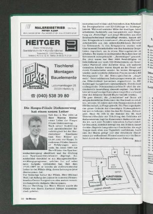 Die Haspa-Filiale Diekmoorweg hat einen neuen Leiter