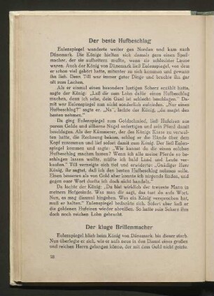 Der kluge Brillenmacher