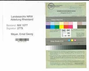Entnazifizierung Ernst Georg Meyer , geb. 00.00.0000 (Arzt)