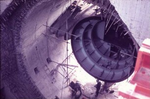 Staustufe Gerstheim/Kraftwerk, Einbau einer Rohrturbine