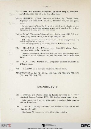 Scandinavie (Nr. 789-798)