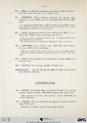 Scandinavie (Nr. 789-798)