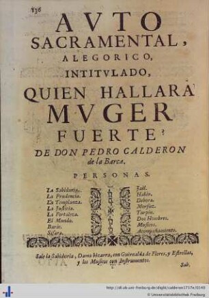 Quien hallarà Muger Fuerte?