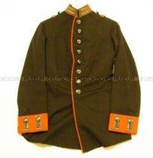 Waffenrock für Offizier (Knabenuniform), 1. Garde-Regiment zu Fuß, Preußen