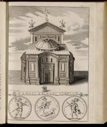 Pag. 31. Romuli et Remi Templum.