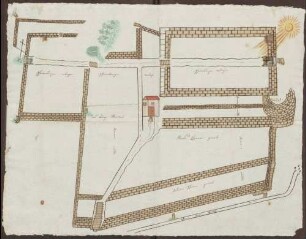 Neckarsulm; Verkaufsversuche mit dem Amorbacher Hofgut zu Neckarsulm (1805-1837); Verkauf der zum Amorbacher Hofgut gehörigen Gebäude in Neckarsulm, mit Kaufvertrag (1808-1826); Verkauf eines Gartenstücks hinter dem Oberamteigebäude zu Neckarsulm (1816-1851); Verkauf von Weinbergen auf Markung Neckarsulm, mit zwei farbigen Plänen (1819-1822); Verkauf eines Ackers, vormals Weinberg der Hilbert genannt zu Neckarsulm, mit Vertrag (1821)