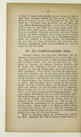 60. Der deutsch-französische Krieg