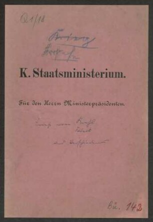 Schreiben und Telegramme an Weizsäcker in verschiedenen Angelegenheiten