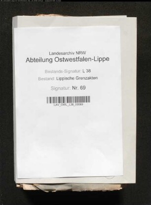 Grenze des (Paragial)amtes Brake zum Amt Sternberg