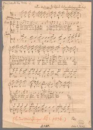 Am Anfange des Jahres, V, pf, V, guit, C-Dur - BSB Mus.Schott.Ha 4116-2 : [caption title:] Am Anfange des Jahres. Lied von Freiherr von Seckendorf // comp. von J. D. Anton