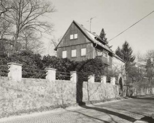 Radebeul, Moritzburger Straße 53. Gärtnerhaus (ehemaliges Winzerhaus, um 1850; Umbau 1912, M. Herfurt)