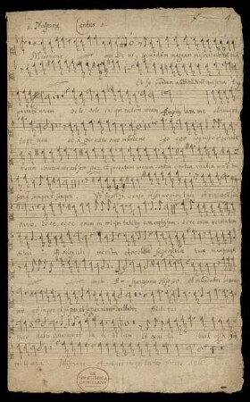 Cantus (Miserere mei deus)