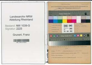 Entnazifizierung Franz Grunert , geb. 19.07.1900 (Arbeiter)