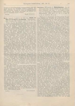 314-316 [Rezension] Josenhans, J., Missionsliederbuch. 2., neu bearb. u. verm. Aufl. der ‚Sammlung von Missionsliedern‘