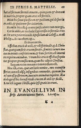 In Evangelium In feriis Annunciationis Mariae. Lu. cap. 1.