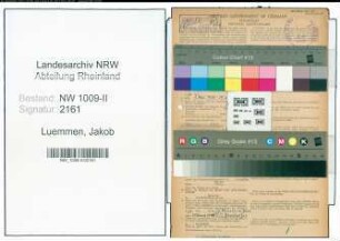 Entnazifizierung Jakob Luemmen , geb. 08.03.1889 (Angestellter)