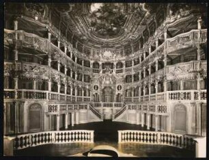 Markgräfliches Opernhaus, Bayreuth: Ansicht Zuschauerraum