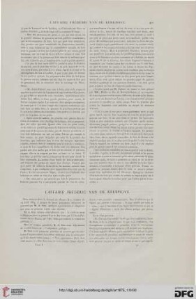 L'affaire Frédéric van de Kerkhove, [3]