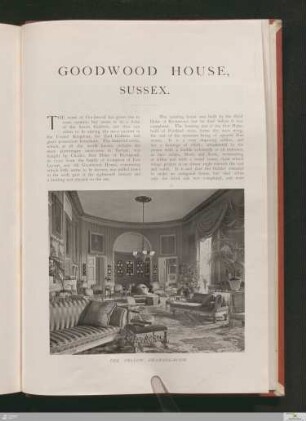 Goodwood House, Sussex