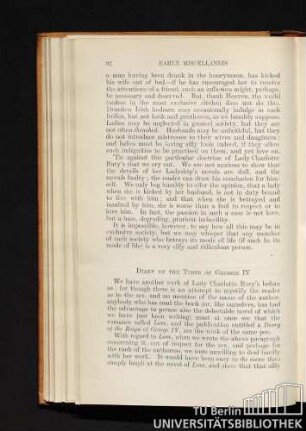 Diary of The Times of George IV.
